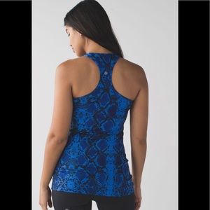 Lululemon Cool Racerback Mini Ziggy Snake Sz 6